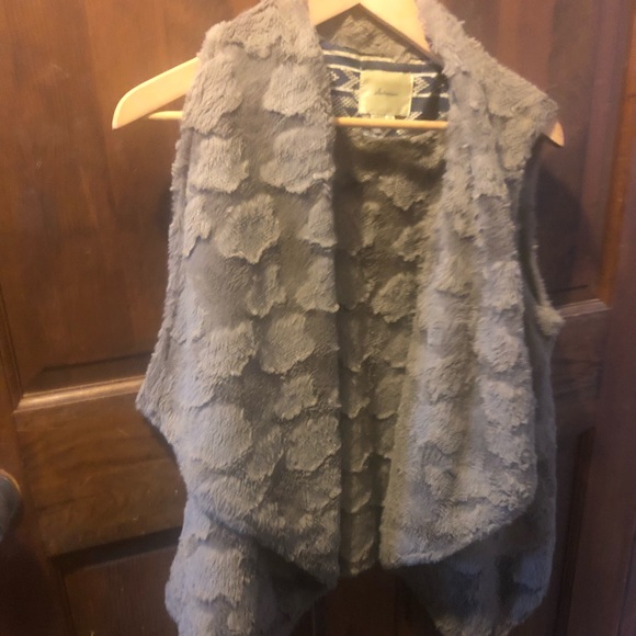 Anthropologie elevenses faux fur vest - Picture 1 of 4